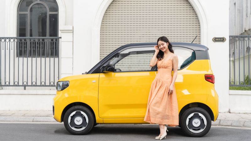 Wuling Mini EV LV2 là mẫu xe điện được nhiều khách hàng quan tâm